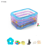 Rainbow baby swimming pool(square)