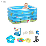 Blue baby swimming pool 