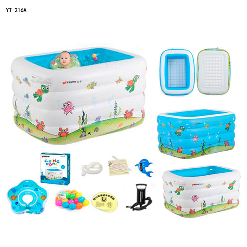 white baby swimming pool(square)